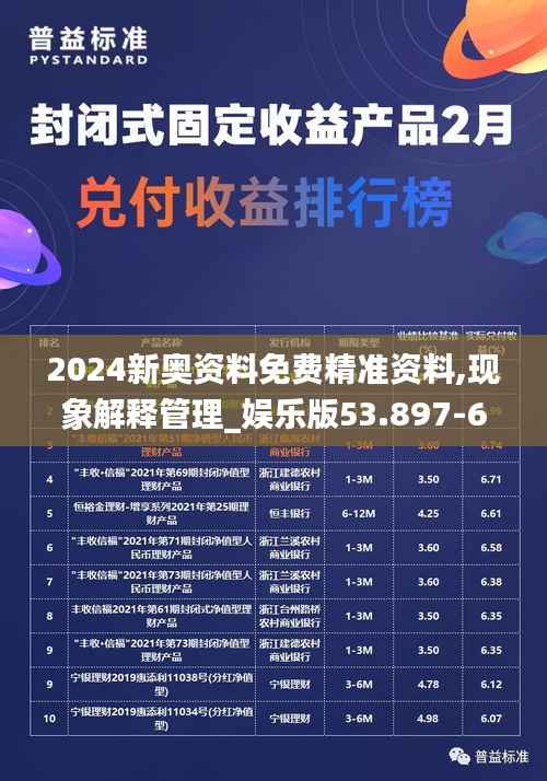 2024新奥资料免费精准资料,现象解释管理_娱乐版53.897-6