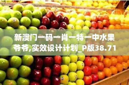 新澳门一码一肖一特一中水果爷爷,实效设计计划_P版38.711