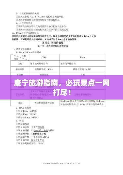 康宁旅游指南,必玩景点一网打尽!